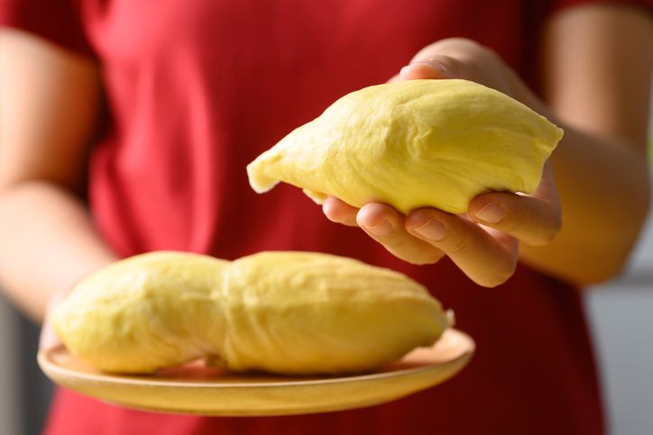 Aroma durian yang tajam