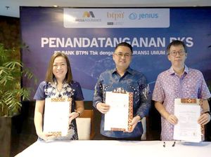 Asuransi Mega & Bank BTPN Teken MoU soal Perlindungan Aset Nasabah UKM