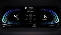 Informasi mengemudi makin jelas dengan adanya layar 4.2 inch TFT Color LCD Cluster. Foto: Hyundai