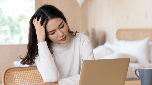 Ilustrasi tanda hamil muda seperti lelah