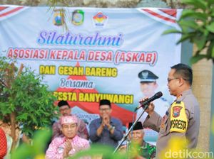 Kades Diajak Perangi Narkoba Usai Polisi Ungkap Sabu 1 Kg di Desa Banyuwangi