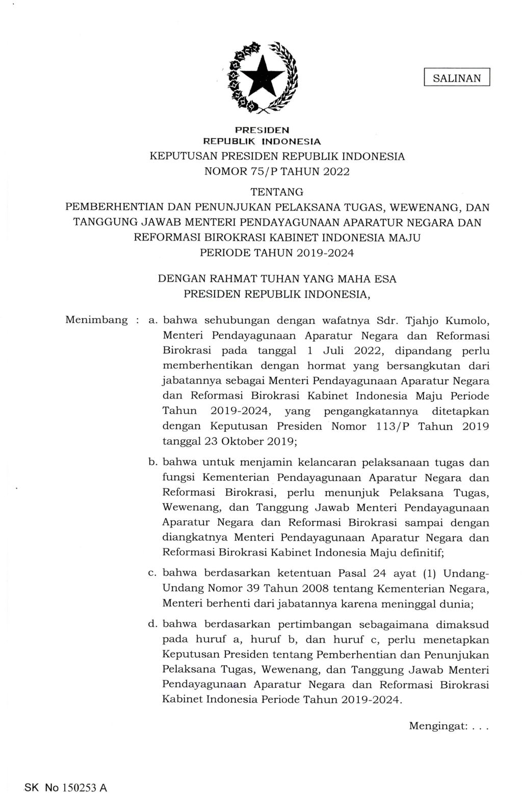 kepres ri
