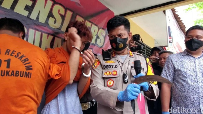 Pelaku penusukan Aray di Sukabumi
