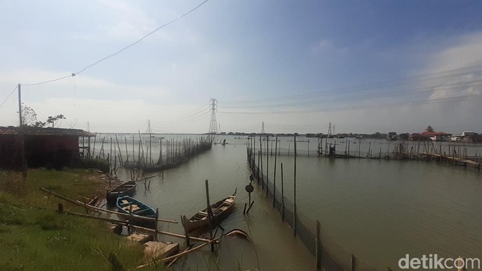 Penampakan lahan yang disebut tanah musnah di Desa Trimulyo, Semarang, Jumat (15/7/2022).