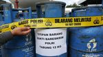 Gas Oplosan Bersubsidi di Jaktim Digerebek Polisi