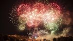 Potret Kemeriahan Pesta Kembang Api di Perayaan Bastille Day Prancis