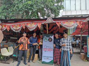 Relawan Ganjar Bagi-bagi 400 Paket Makanan Gratis ke Warga Jakarta