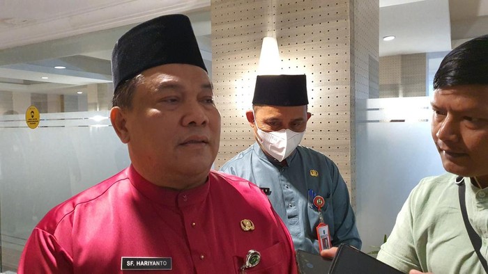 Sekdaprov Riau, SF Hariyanto. Istimewa