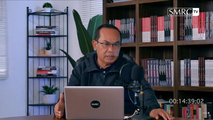 Saiful Mujani. (Tangkapan layar YouTube)