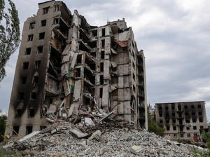 Sempat Direbut Rusia, Kota Ukraina Bagaikan Kota Hantu