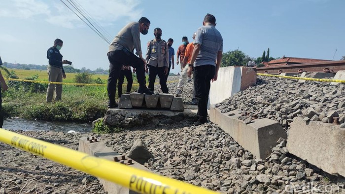 TKP penemuan mayat di Probolinggo