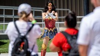 Sesuai namanya, roller coaster ini bertema super hero DC, Wonder Woman.  