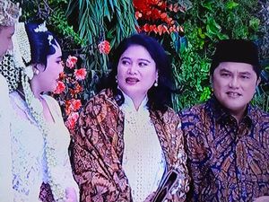 Cerita Menteri Basuki-Erick Thohir Jadi Saksi Pernikahan Via Vallen