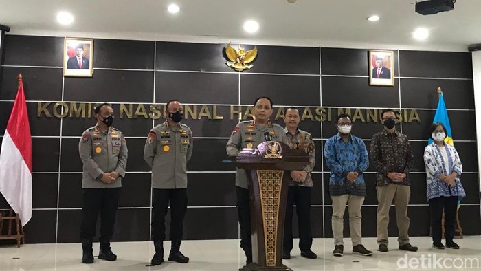 Wakapolri di Komnas HAM