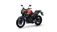 FZ25 Thor (2023) merupakan produk keenam hasil kolaborasi antara Yamaha Brasil dan Marvel. Sebelumnya Yamaha Brasil telah memperkenalkan 2 tipe skutik dengan sentuhan karakter superhero marvel, yakni Star Wars dan Darth Vader. Foto: Dok. Yamaha Brazil