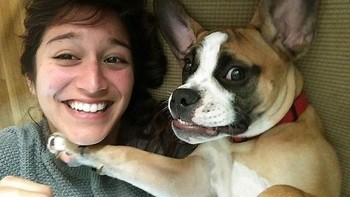 Senyum jangan diam aja, ucap si anjing. Foto: (Bored Panda).