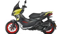 Nuansa motor sport Aprilia tetap terasa pada skuter SR-GT 200 ini. Foto: Aprilia