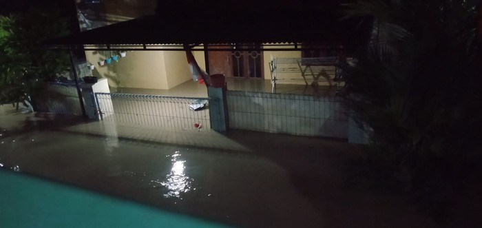 Banjir di Perumahan Vila Nusa Indah 1, Kabupaten Bogor (Dok KP2C)