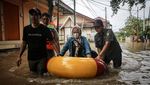 Banjir Juga Rendam Pinang Griya Permai Tangerang