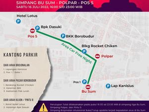 Uji Coba Car Free Night Borobudur Mulai Nanti Malam, Ini Rutenya