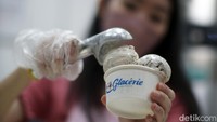 Dalam satu hari, Glacerie Gelato bisa memproses 15 liter gelato. Namun jumlah tersebut bisa disesuaikan dengan banyaknya permintaan.