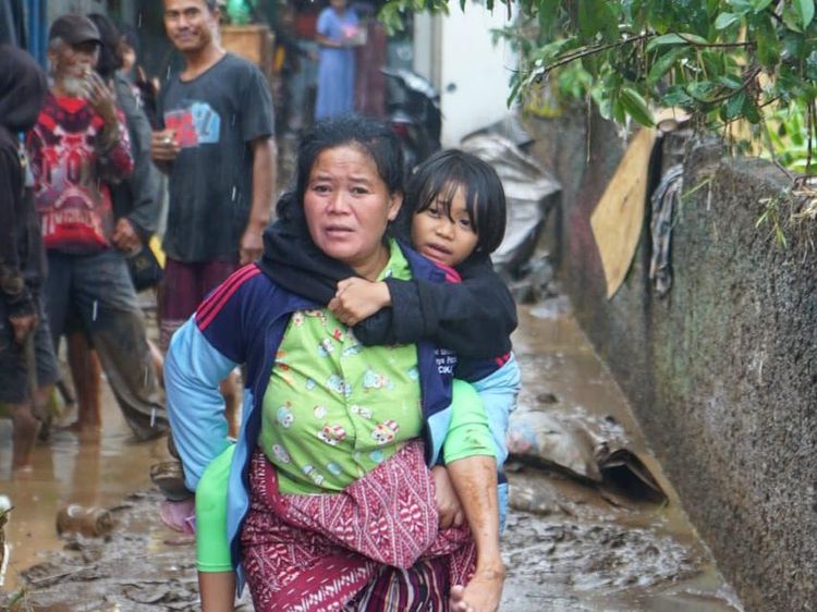 Deretan Foto Dahsyatnya Banjir Bandang Amukan Sungai Cimanuk Garut