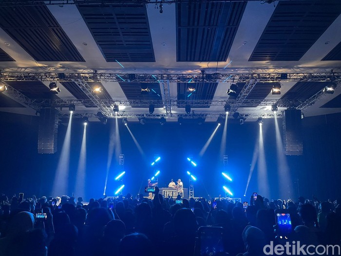 Konser Epik High di Jakarta.