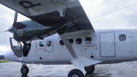 Evakuasi juga dilakukan menggunakan pesawat Rimbun Air PK-OTJ. Diketahui pesawat ini dipiloti oleh Kapten Yogi. Foto: Pool
