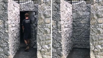 Buat detikers yang sedang mencari inspirasi pintu rahasia. Foto: (Bored Panda).