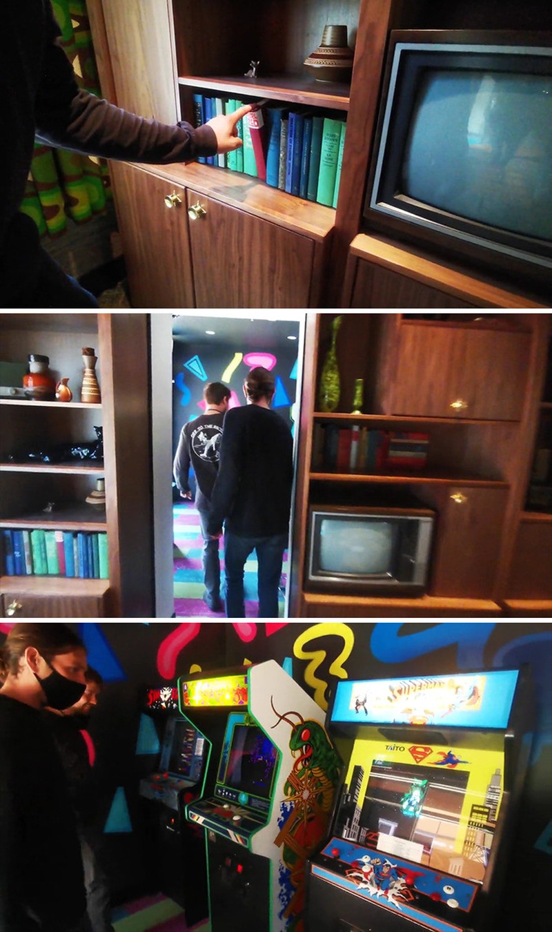 Kreatif Banget! Potret Desain Ruangan Rahasia di Rumah