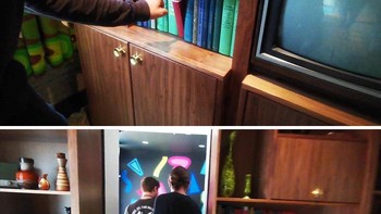 Nah, enak nih ada tempat khusus main game. Foto: (Bored Panda).