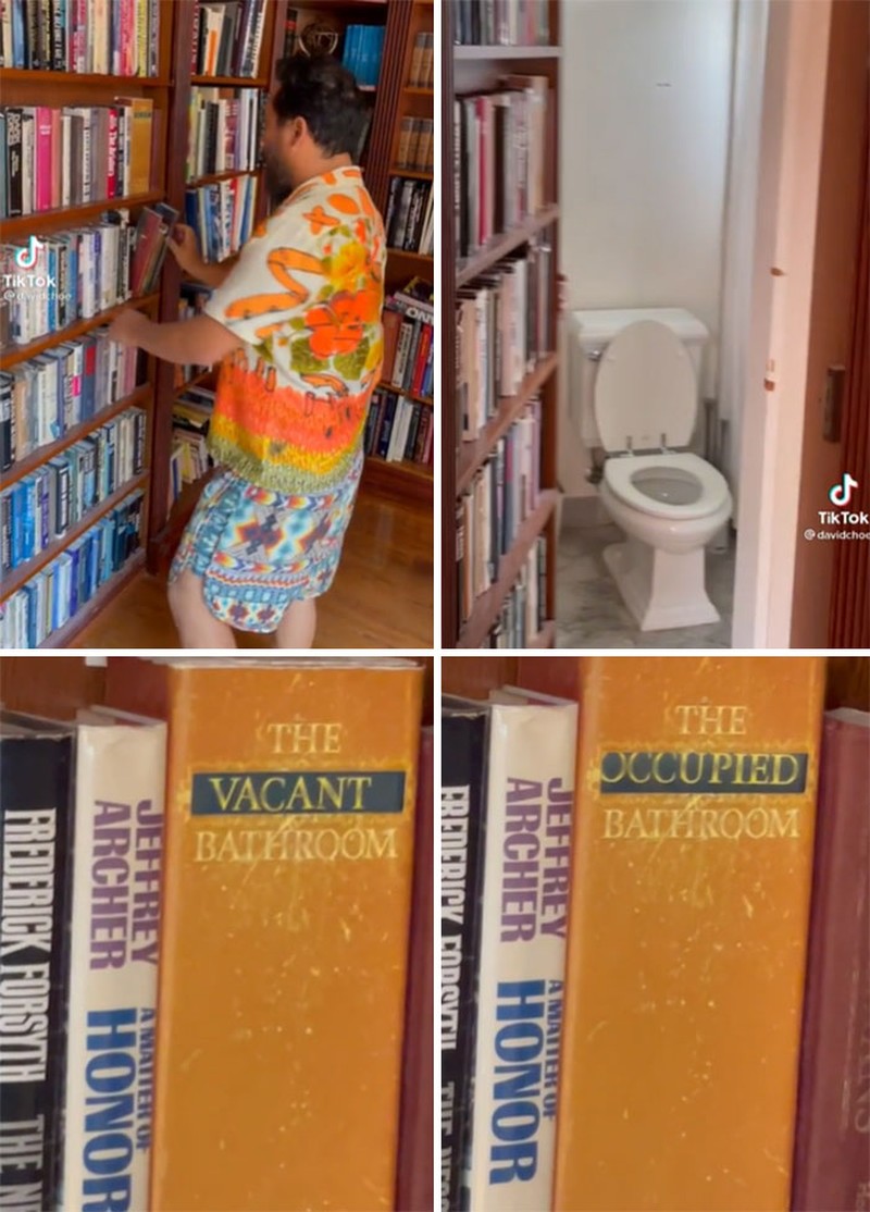 Kreatif Banget! Potret Desain Ruangan Rahasia di Rumah