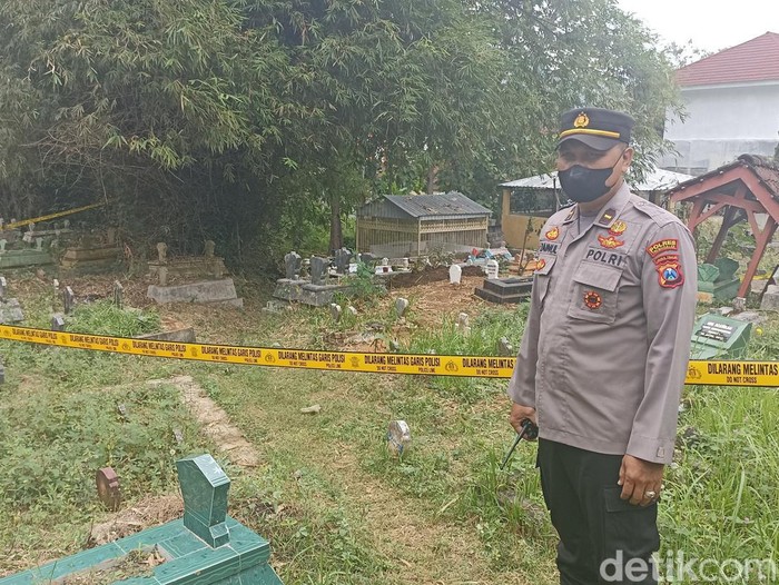 Lokasi penemuan mortir di Trenggalek