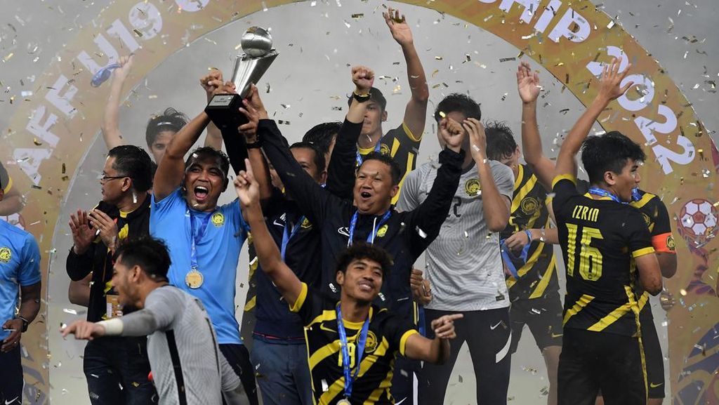 Malaysia Raih Gelar Kedua Piala AFF U-19