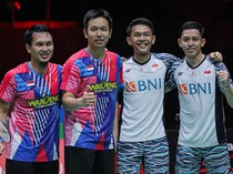 Singapore Open 2022: 4 Wakil di Semifinal, Ganda Putra RI Ukir Sejarah