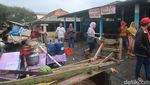 Usai Gelombang Pasang Terjang Pantai Depok Bantul Sisi Timur