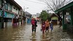 Penampakan Terkini Banjir yang Rendam Ciledug Indah