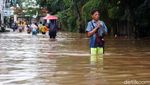 Penampakan Terkini Banjir yang Rendam Ciledug Indah