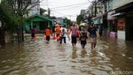 Penampakan Terkini Banjir yang Rendam Ciledug Indah