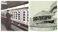 Makanan cepat saji baru ada sekitar tahun 1900-an. Ternyata pada zaman itu belum ada gerai-nya loh! Mereka menjual sandwich dan pie melalui mesin otomatis. Foto: ranker.com / Genevieve Carlton