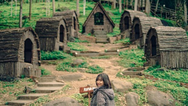 Rumah pohon di Tempat Wisata Lengkuh Langit 2