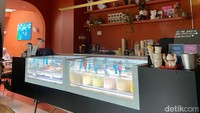 Di Lemondiscofish ada banyak varian gelato yang bisa dicoba. Semuanya dibuat secara segar setiap harinya, seperti kastengel sampai teh botol. Foto: detikFood