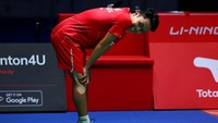 Ginting akhirnya jawab kritikan atas prestasi tunggal putra Indonesia yang lagi melempem. Ginting pun sudahi puasa gelar selama dua tahun (Getty Images/Yong Teck Lim)