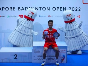 Anthony Ginting Juara Lagi Setelah... 2,5 Tahun Lamanya