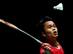 Ginting Menang, tapi Sempat Tegang di Kejuaraan Dunia Bulutangkis 2022