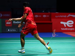 Juara Singapore Open 2022, Anthony Ginting Banting Raket!