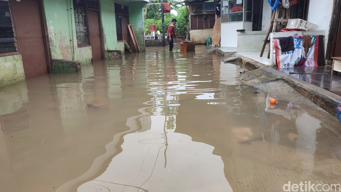 Banjir di Kembangan Utara (Wilda Hayatun Nufus/detikcom)