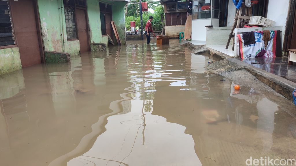 Banjir di Kembangan Utara (Wilda Hayatun Nufus/detikcom)