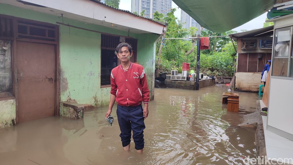 Banjir di Kembangan Utara (Wilda Hayatun Nufus/detikcom)