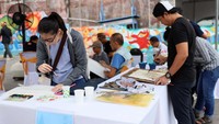Rangkaian kegiatan yang diselenggarakan pada peresmian antara lain perlombaan mulai dari melukis anak, mural, workshop, kreasi papan surfing, watercolor underwash, monoprint dan lainnya.
